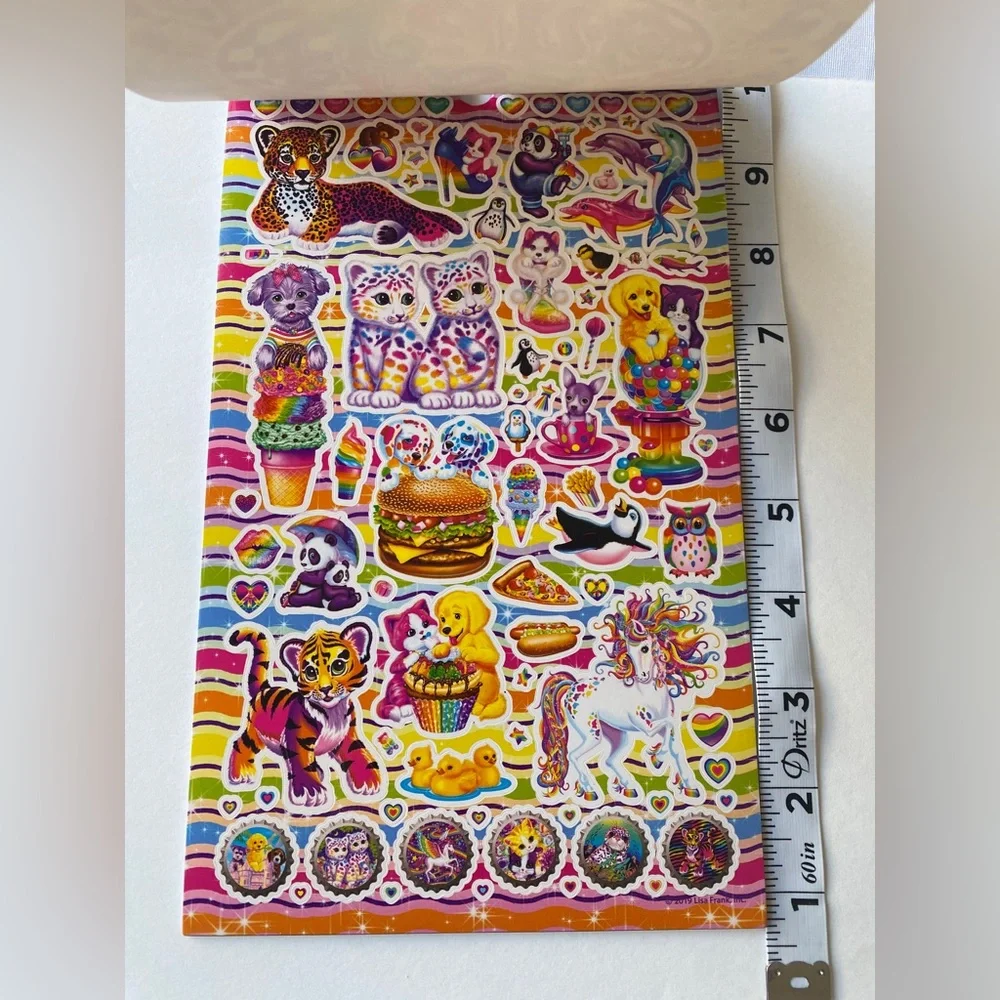 Lisa Frank Over 600‎ Stickers Collection Booklet